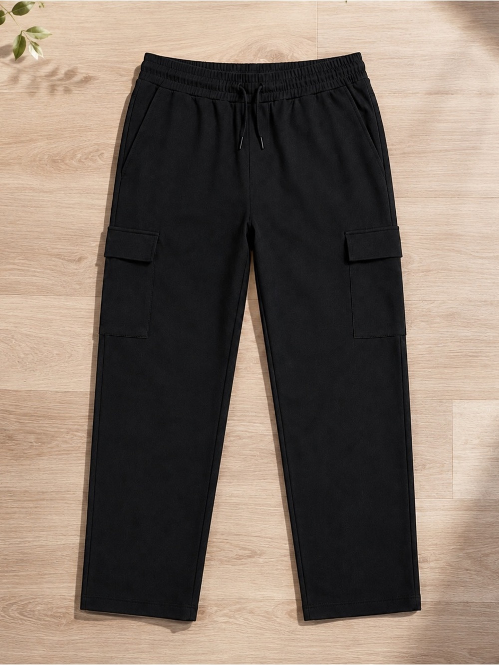 Mondetta Black Cargo Jogger Pants Size M